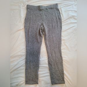 Large knit pants.  Express.  Gray